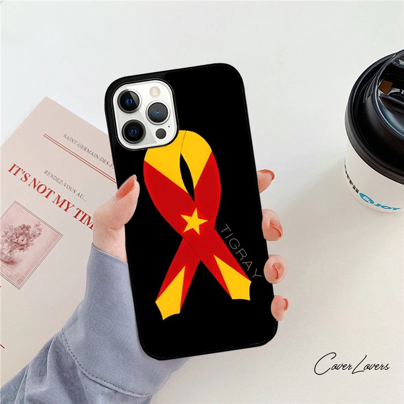 Tigray Flag Phone Case For Apple iPhone Tigray Flag Phone Case For Apple iPhone