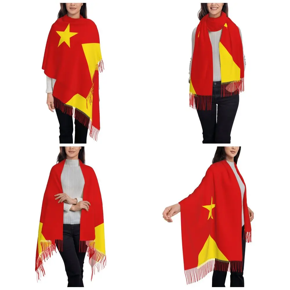 Tigray Flag Scarf for Womens for Daily Wear