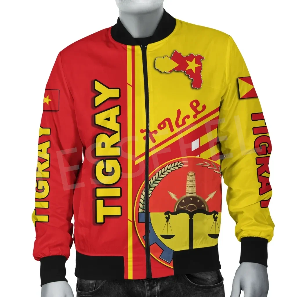 Tigray Men/Women Winter Coat Funny Casual Windbreaker Bomber Jacket Tigray Men/Women Winter Coat Funny Casual Windbreaker Bomber Jacket