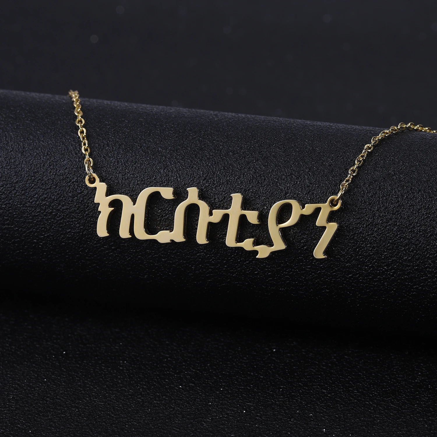 Personalized Geez Name Necklace Jewelry For Women Personalized Geez Name Necklace Jewelry For Women