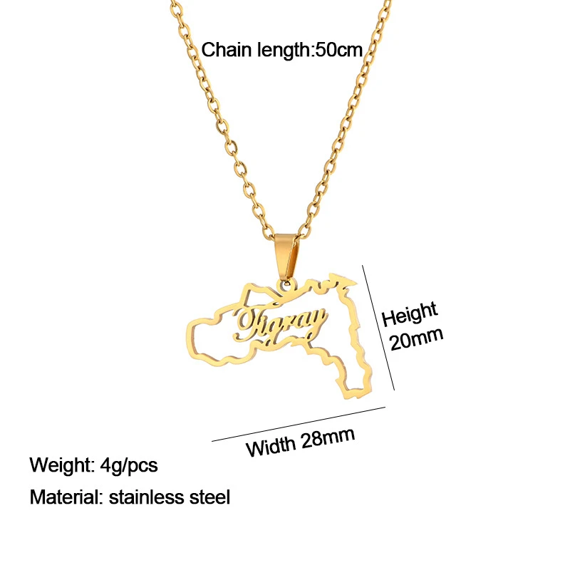 Tigray Necklace in Gold/Silver Color