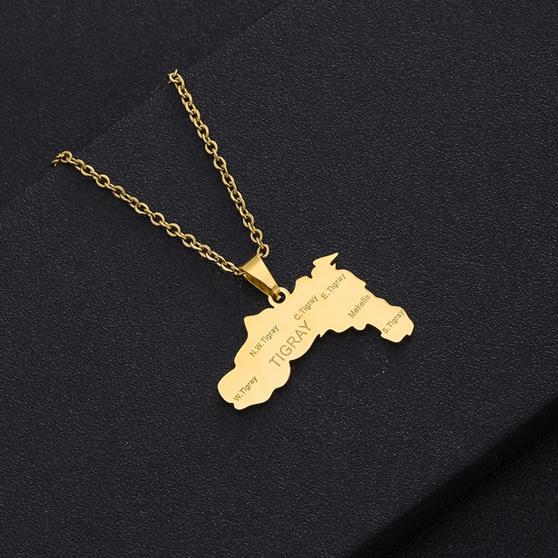 Tigray Necklace in Gold/Silver Color