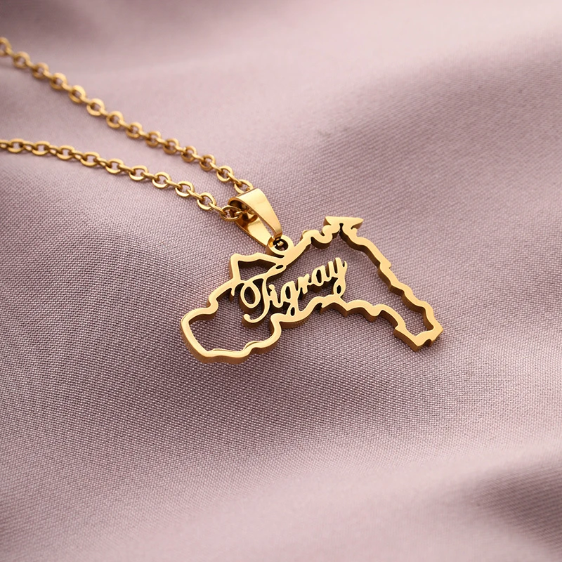 Tigray Necklace in Gold/Silver Color