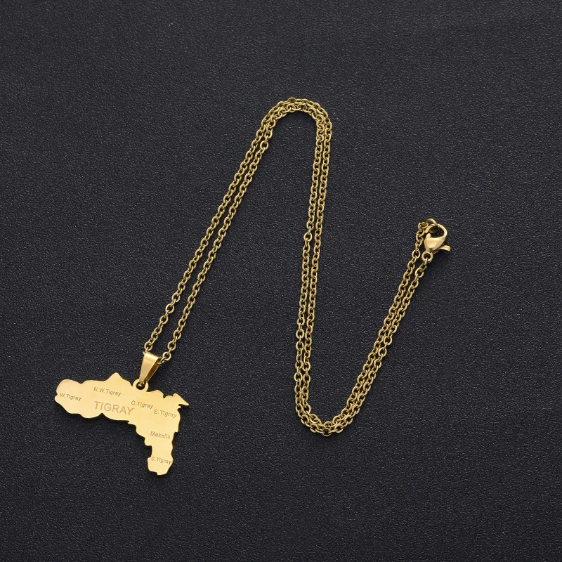 Tigray Necklace in Gold/Silver Color