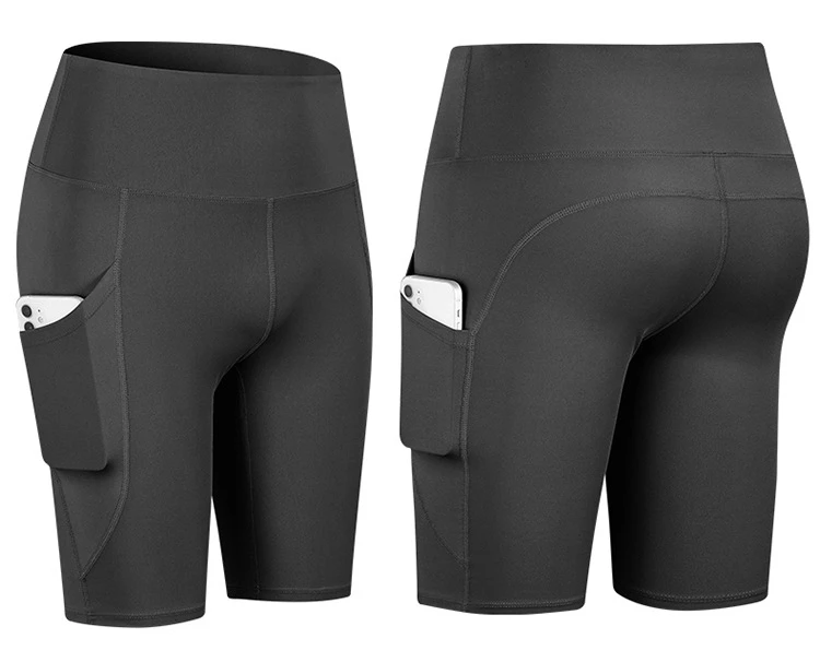 TIGRAY Quick Dry Running Tights With Pocket for Women