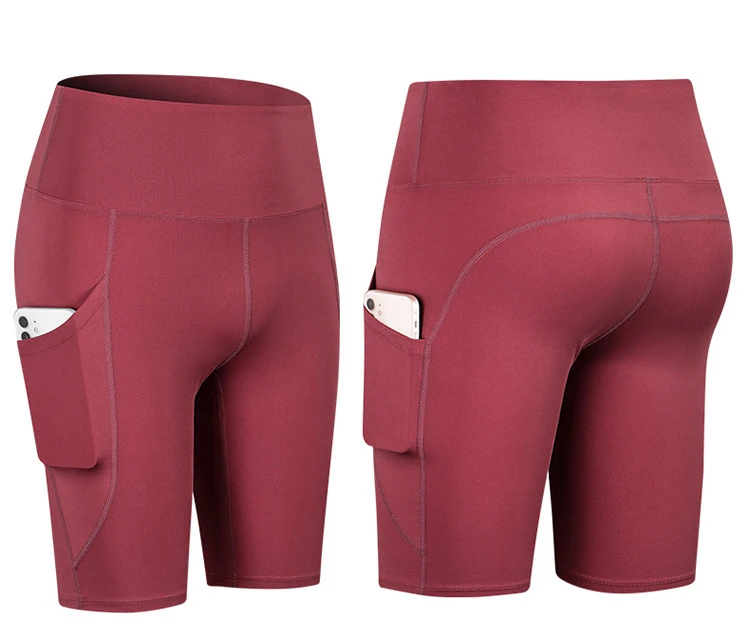 TIGRAY Quick Dry Running Tights With Pocket for Women