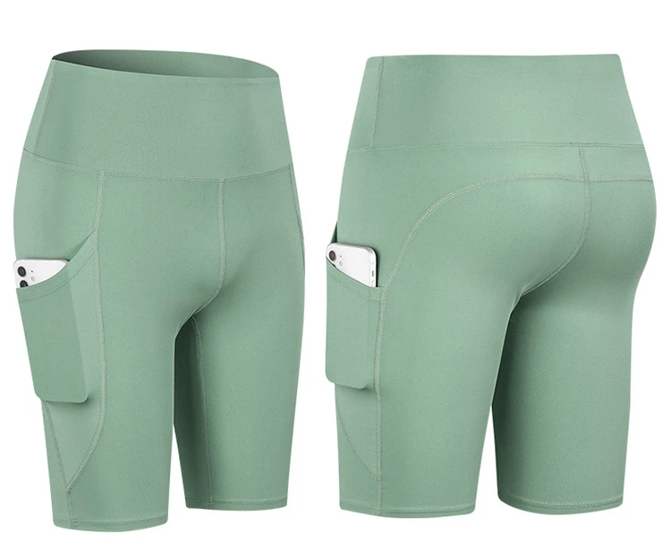 TIGRAY Quick Dry Running Tights With Pocket for Women