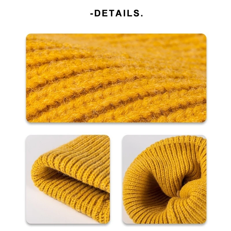 TIGRAY Winter Warm Stretchy Knit Hats for Men & Women