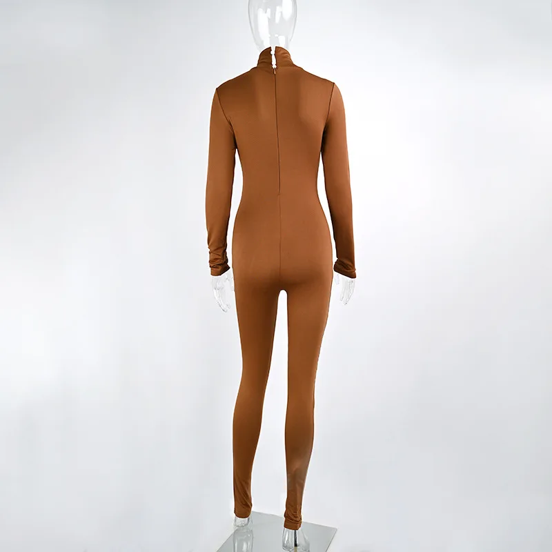 TIGRAY Long Sleeve Jumpsuit Tight