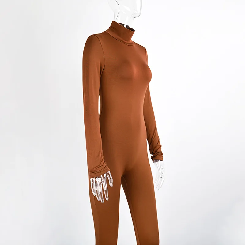 TIGRAY Long Sleeve Jumpsuit Tight